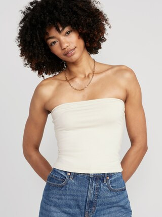 Cropped Tube Top for Women | Old Navy (CA)