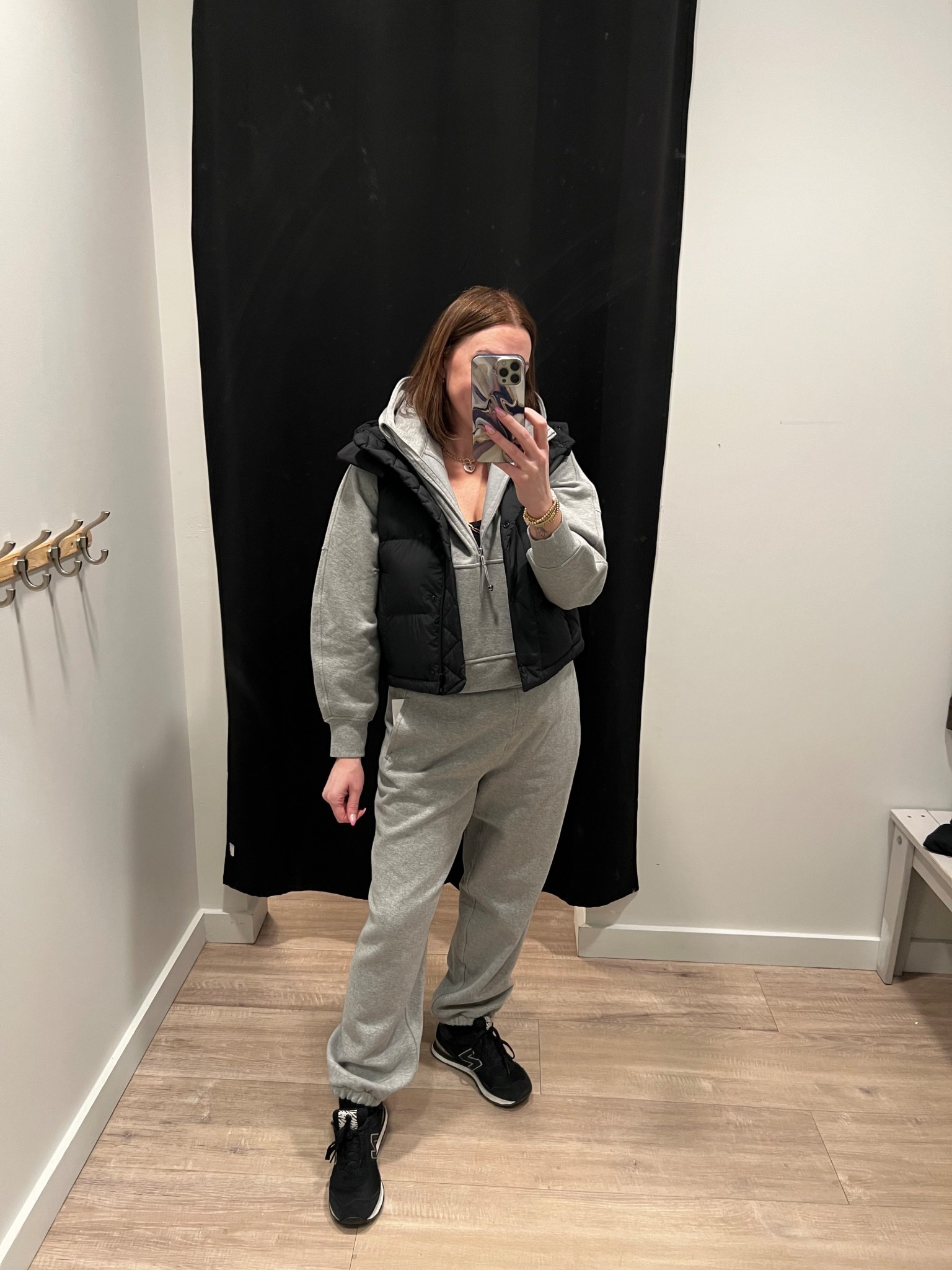 Closet staples! The grey oversized half-zip scuba and matching joggers. Top: M/L Bottom: Medium #lululemon 

#LTKMidsize #LTKootd #LTKfitnessgoals
