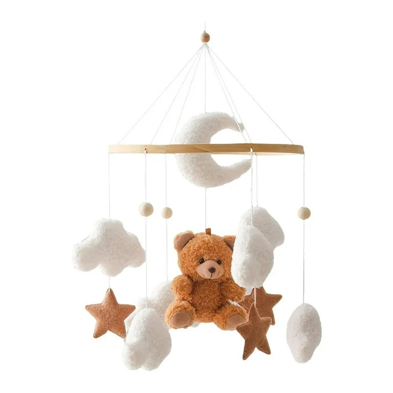 La Decoración Del Cuarto de Niños Deliciosa Del Osito de Peluche de la Percha Móvil de la Cuna... | Walmart (US)
