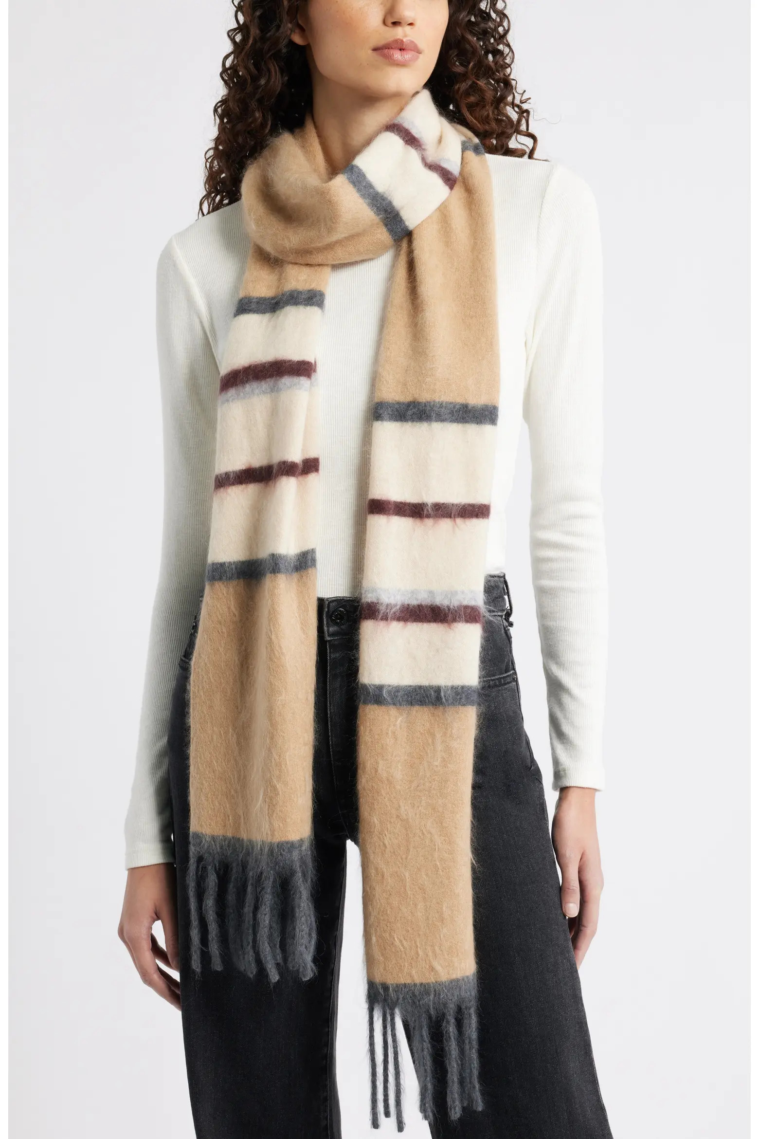 Brushed Cashmere Scarf (Women) | Nordstrom | Nordstrom