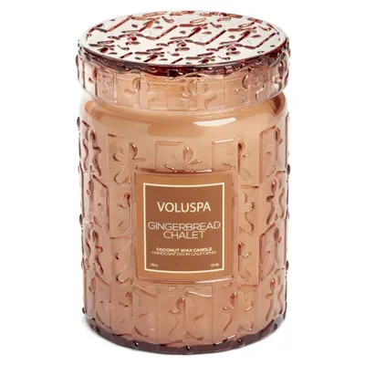 Voluspa Gingerbread Chalet Large Jar Candle at Nordstrom | Nordstrom
