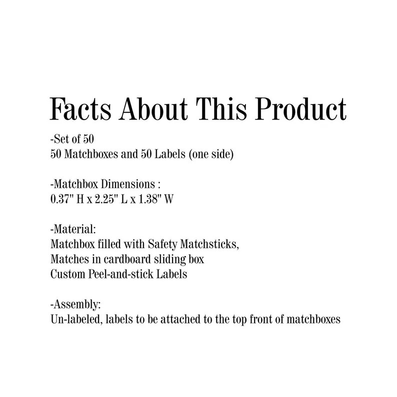 She Found Her Match Perfect Match Personalized Matchbox With Labels, Personalized Bachelorette Pa... | Etsy (US)