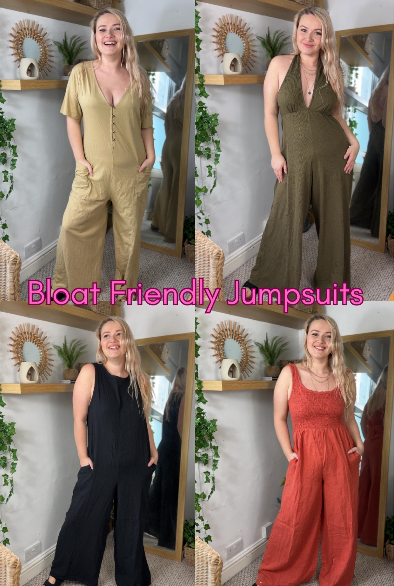 Belly and bloat friendly jumpsuits- on a budget!

#LTKfindsunder50 #LTKmidsize #LTKSpringSale
