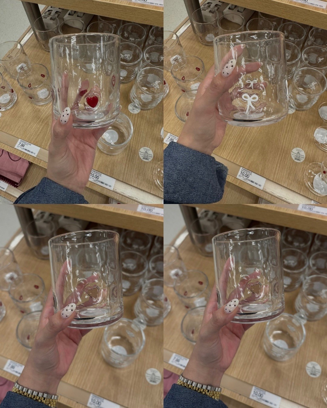 anthropology style glasses found at Target • red hearts and white bows 

#LTKFindsUnder50 #LTKSaleAlert #LTKHome