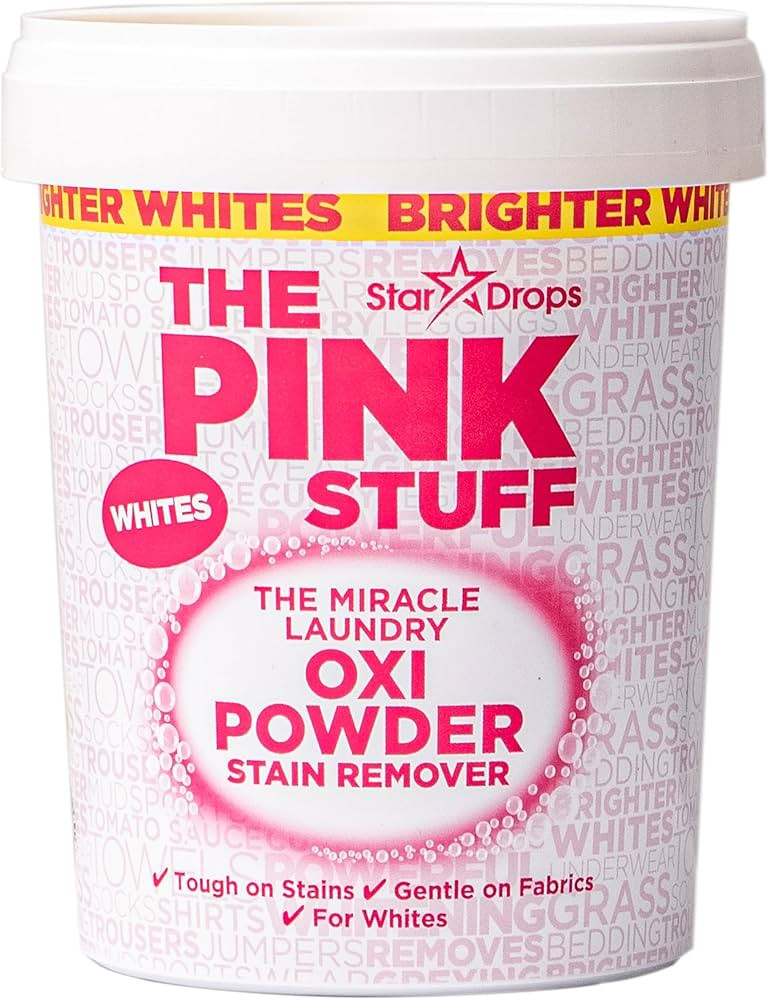 Stardrops - The Pink Stuff - The Miracle Laundry Oxi Powder Stain Remover Specifically Formulated... | Amazon (US)