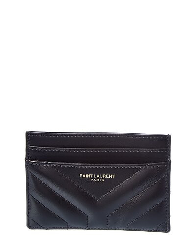 Joan Leather Card Case | Gilt