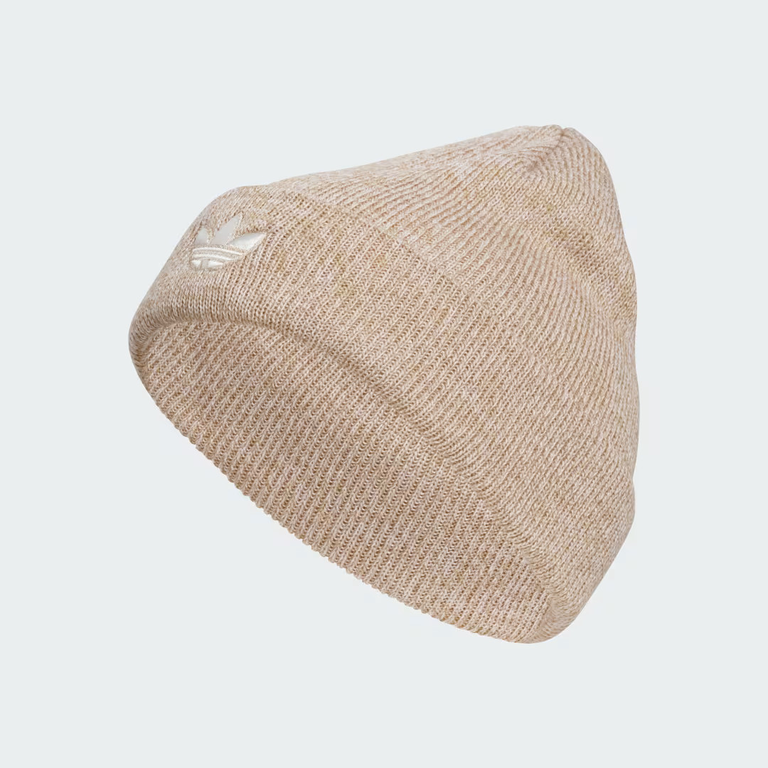 adidas Unisex Trefoil Beanie Off White - Originals Hats | adidas (US)