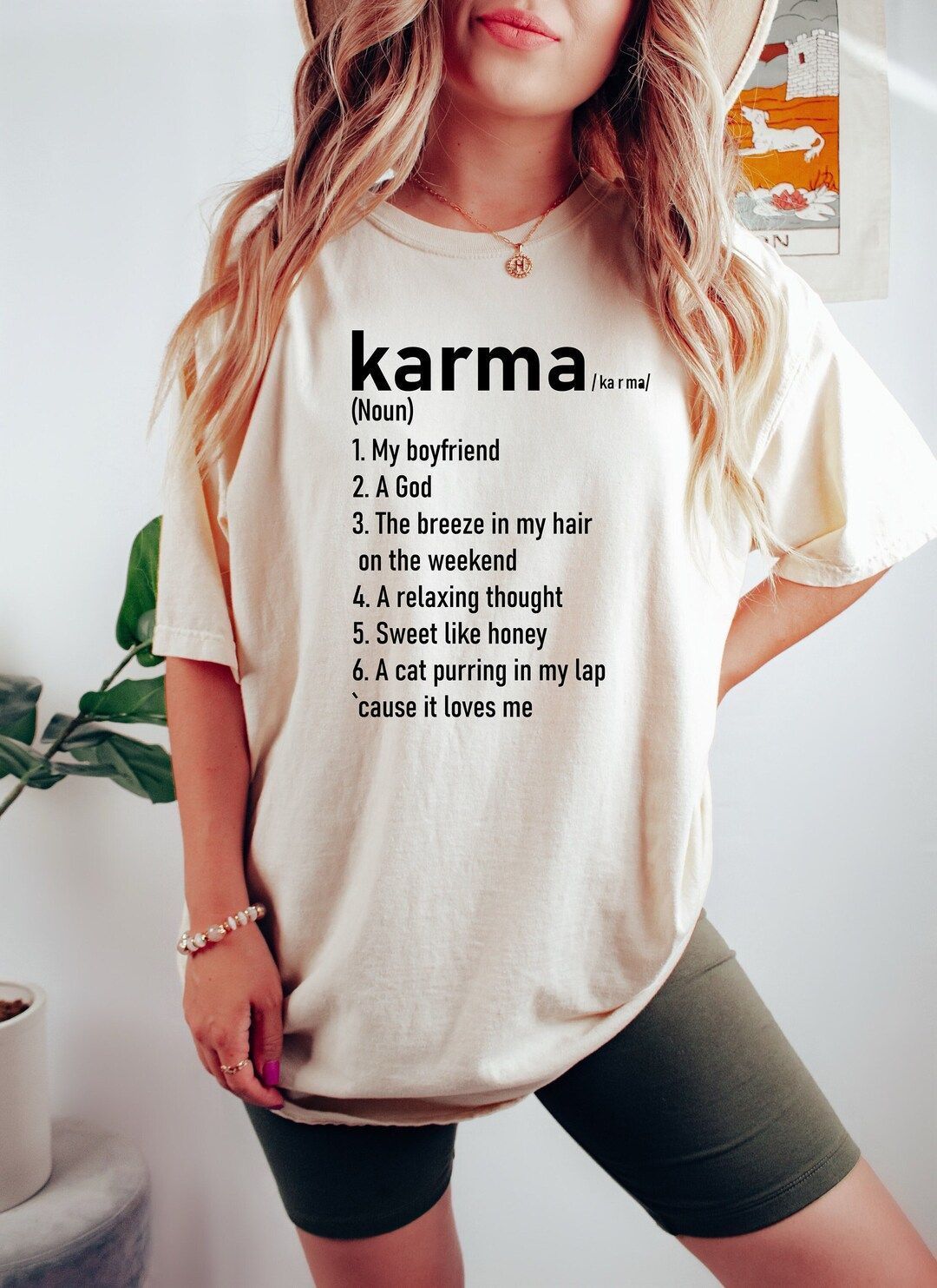 Karma T-shirt Comfort Colors Swiftie Merch Midnights - Etsy | Etsy (US)