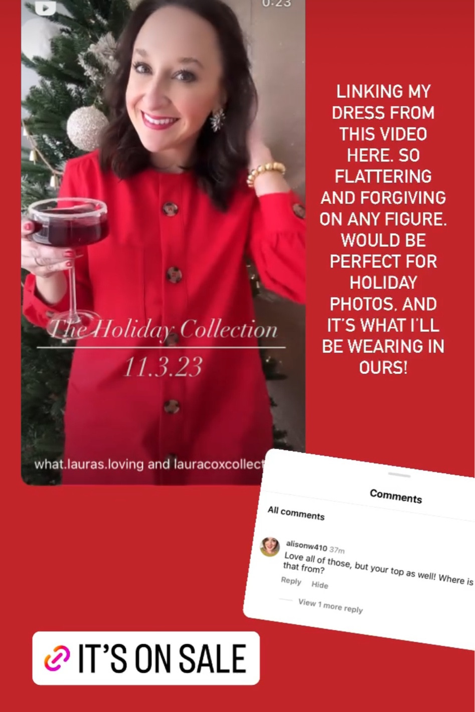 Holiday dress