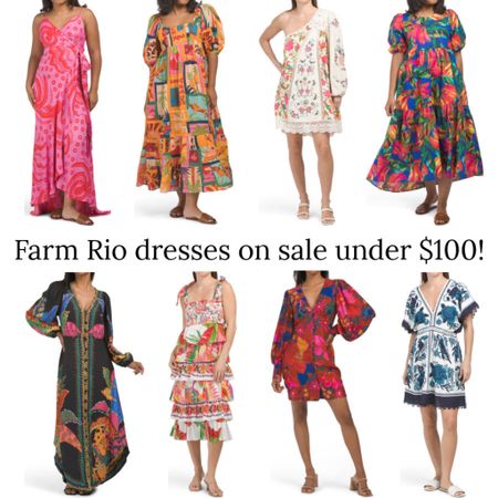 Farm Rio dresses on sale under $100!
.
Summer dress summer outfit 

#LTKfindsunder100 #LTKstyletip #LTKsalealert
