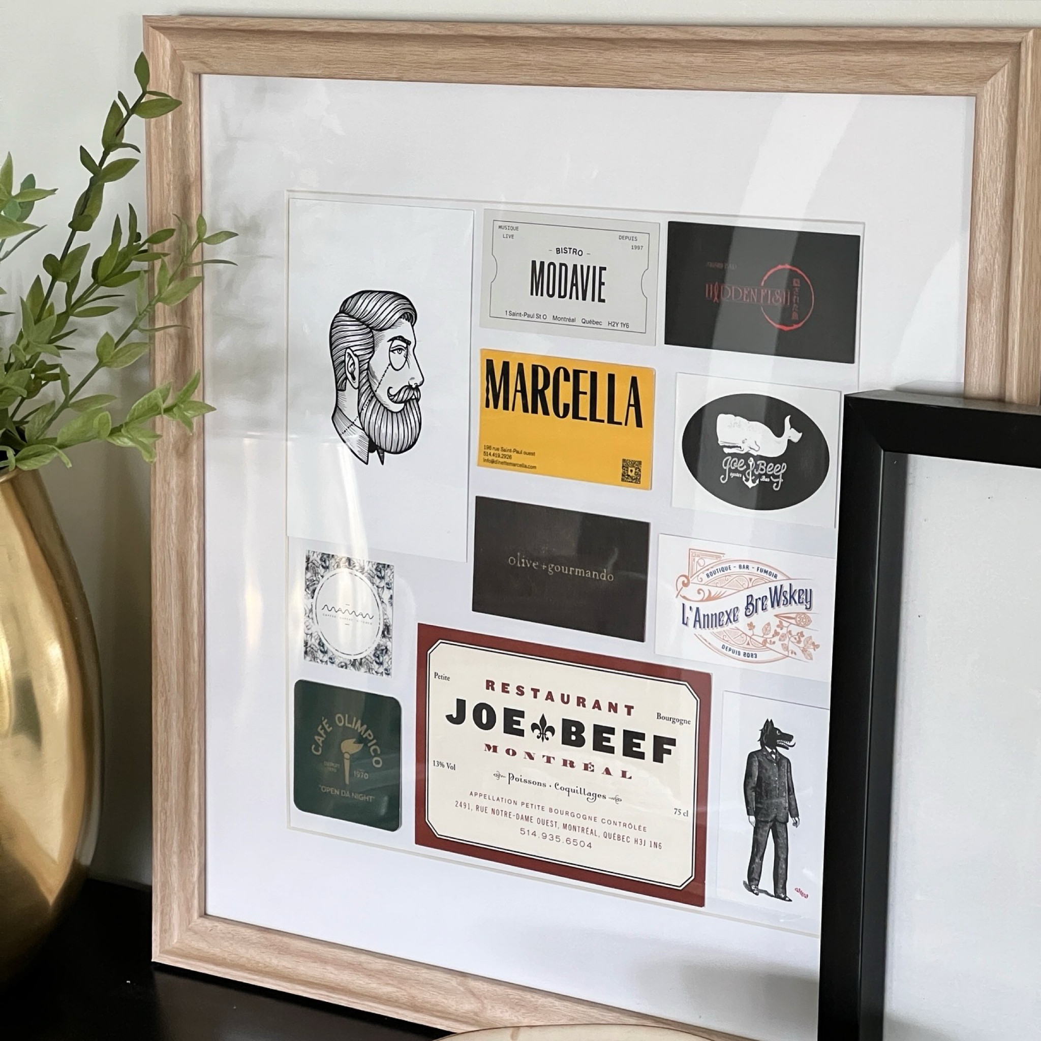 A link to the frame I used for a diy travel souvenir 🖤

#LTKHome