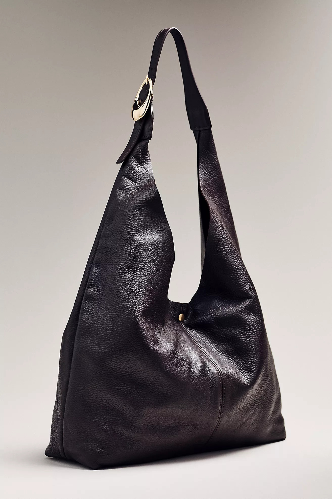 The Love Knot Slouchy Leather Bag: Buckle Edition | Anthropologie (US)