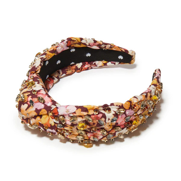 MARIGOLD LILIES KNOTTED LIBERTY™ CRYSTAL HEADBAND | LELE SADOUGHI