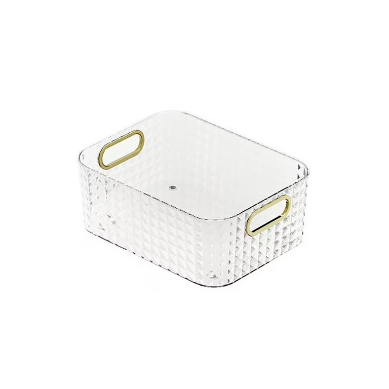 Poatable Storage Box With Handle Thickened Cosmetics Jewelry Storage Basket Bathroom Kitchen Desk... | Walmart (US)