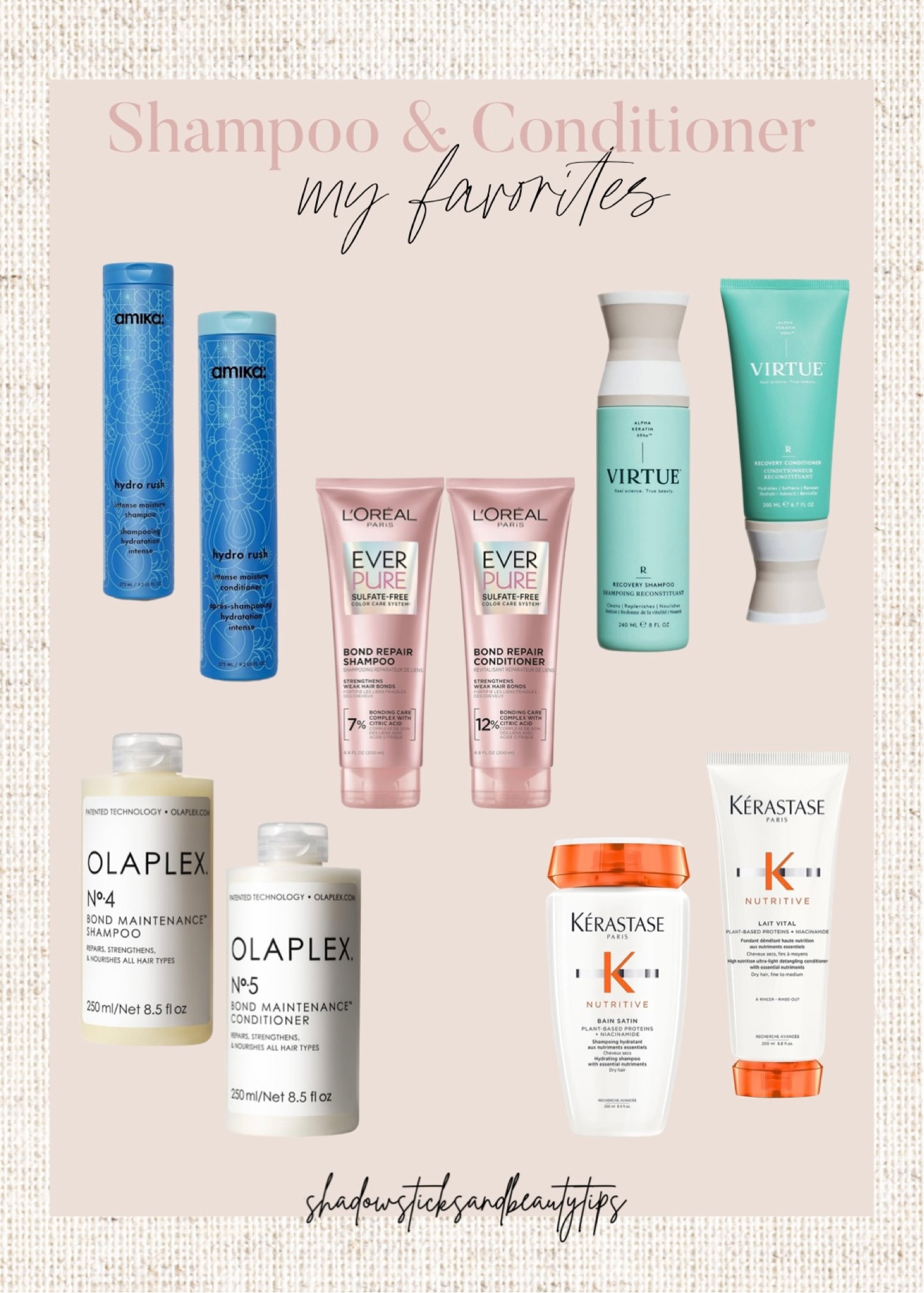 My favorite shampoos and conditioners

#LTKSeasonal #LTKbeauty