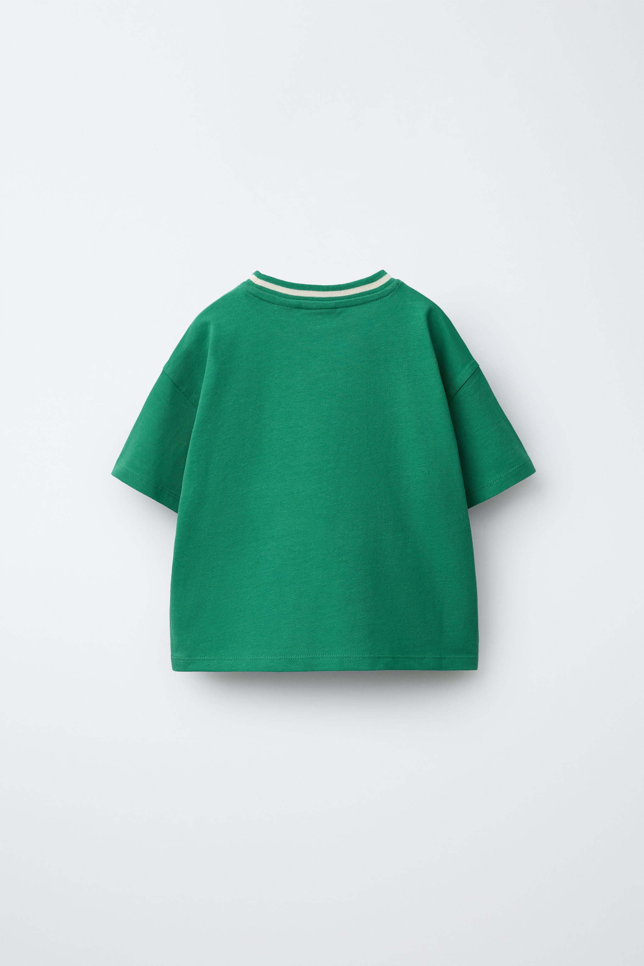 TEXT AND CLOVER T-SHIRT | Zara US