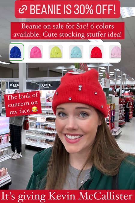 Linking tons of beanies at target starting at just $3.50! Great stocking stuffer under $5!
..........
Beanies jeweled beanie red beanie beanie with Pom Pom stocking stuffer ideas stocking stuffers for teens stocking stuffers for girls gifts for friends gifts under $10 gifts for teachers fair isle beanie kjp dupe jewel beanie beret beanie under $10 beanie under $20 get the look for less winter trends target finds target style target new arrivals

#LTKGiftGuide #LTKHoliday #LTKSeasonal