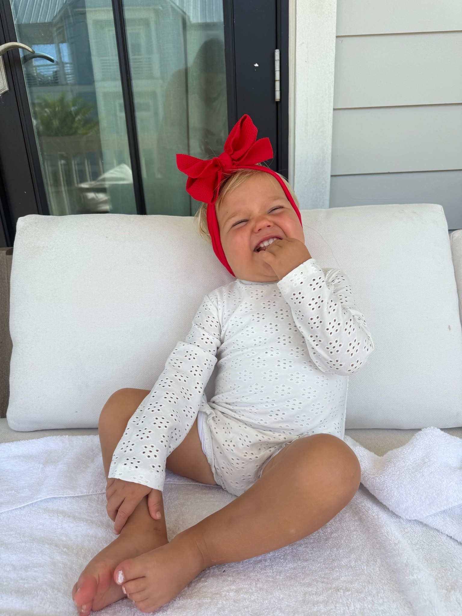 Peep her little toenail painted 🥹🤭♥️

#LTKmomlife #LTKKids #LTKSwim