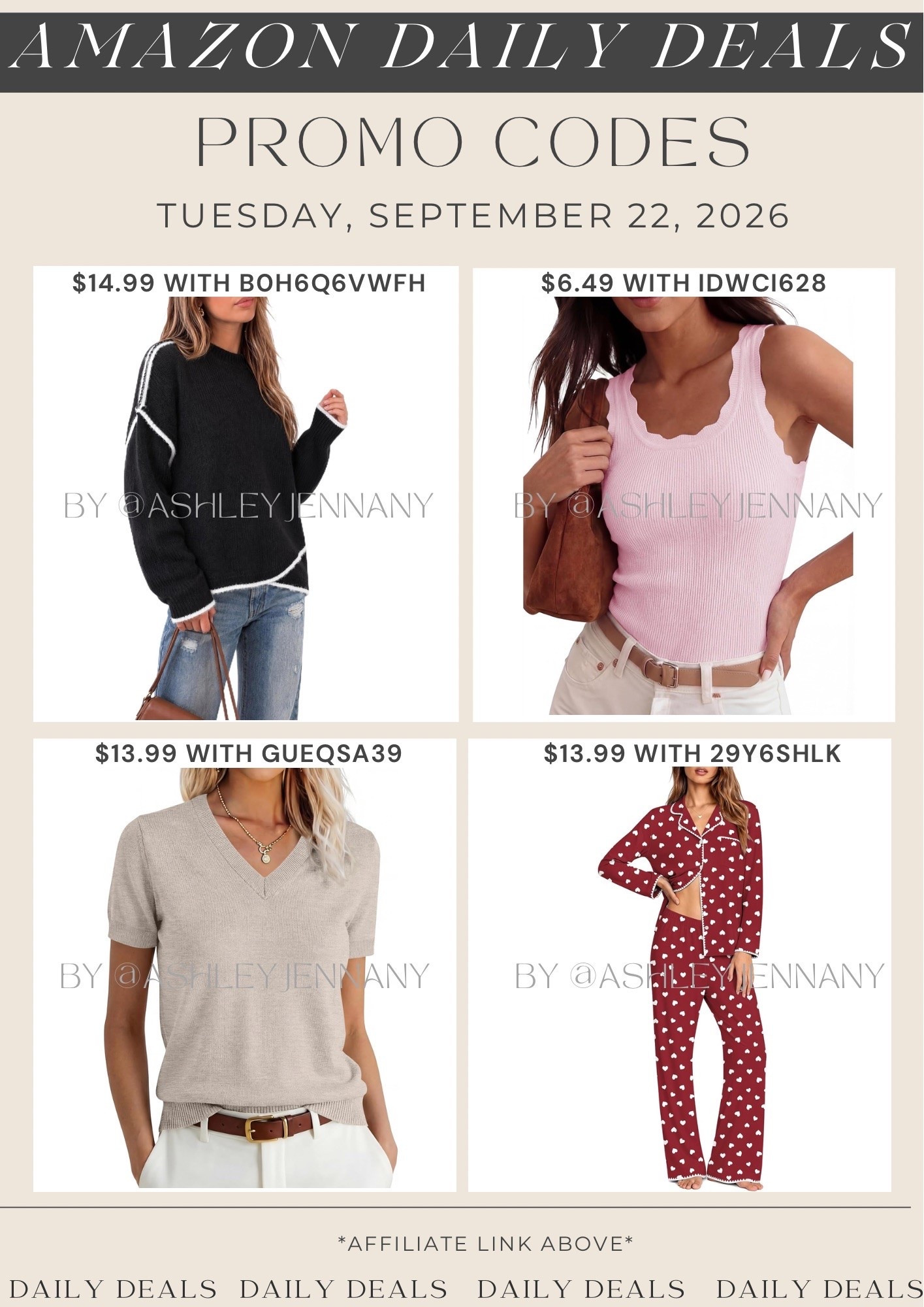 Amazon deals

#LTKSeasonal #LTKSaleAlert #LTKMidsize