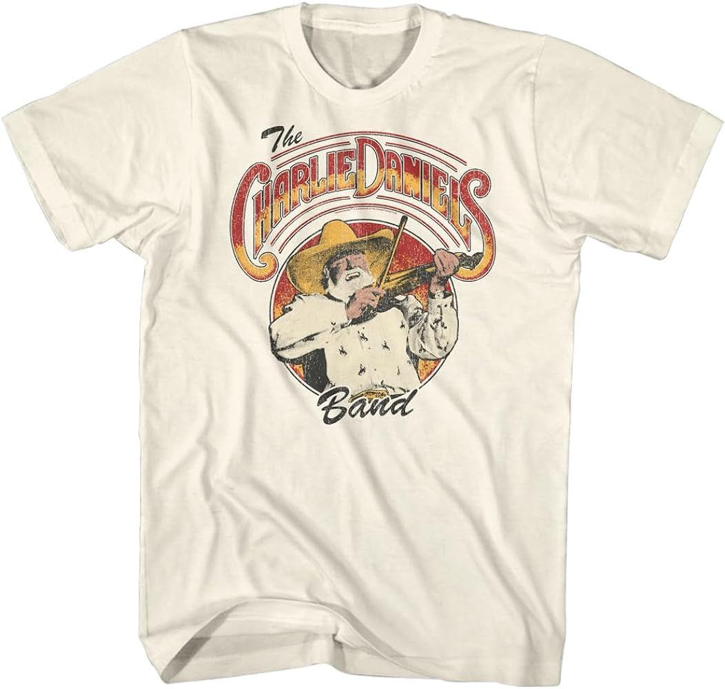 The Charlie Daniels Band T Shirt Logo & Charlie Adult Short Sleeve T Shirts Country Music Vintage... | Amazon (US)