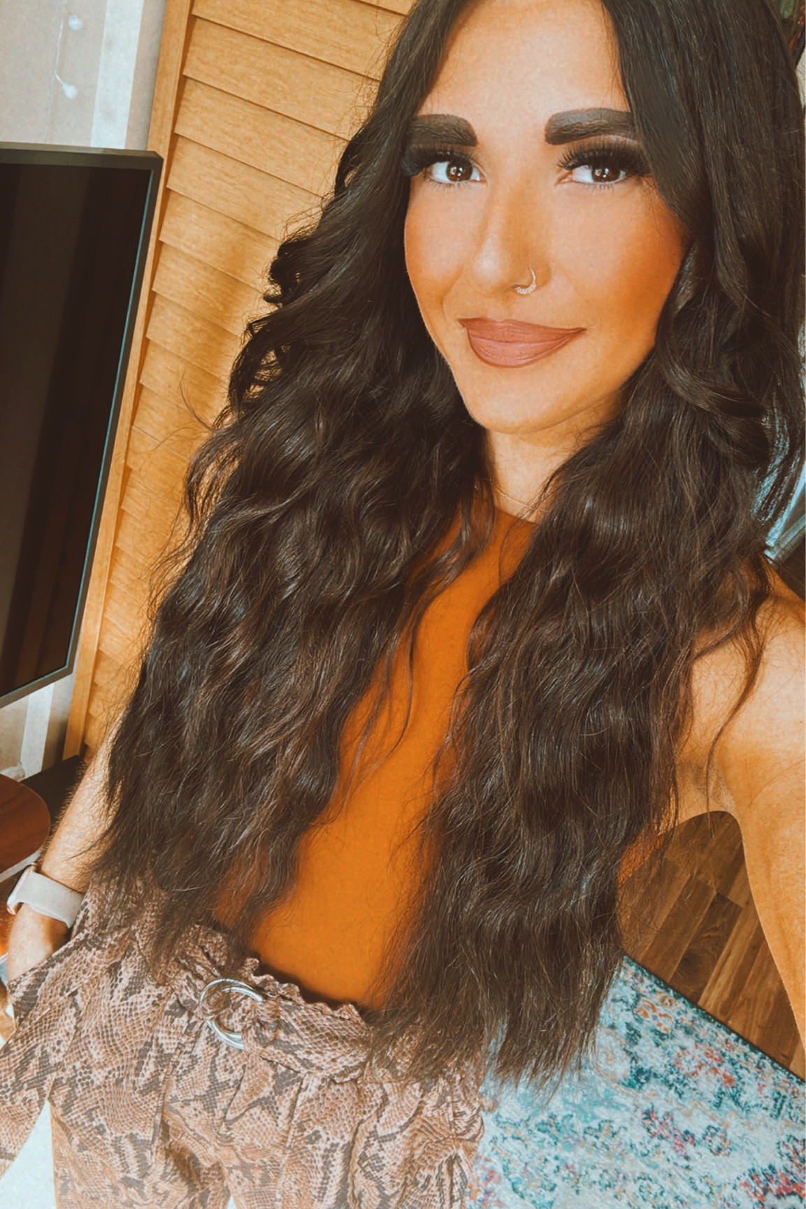 We love a 🐍 skin moment 🤎

Pants are from Express 3 years ago, sadly discontinued but linking another cute option! Would look good with same bodysuit in black but linked my exact color here too :)

#LTKstyletip #LTKsalealert #LTKfindsunder50