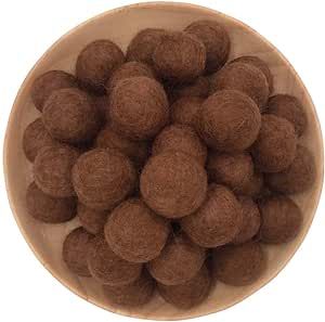 Felt Wool Beads Balls Pom Pom Handmade DIY for Craft Dream Catcher Baby Moile Pompom Home Decor N... | Amazon (US)