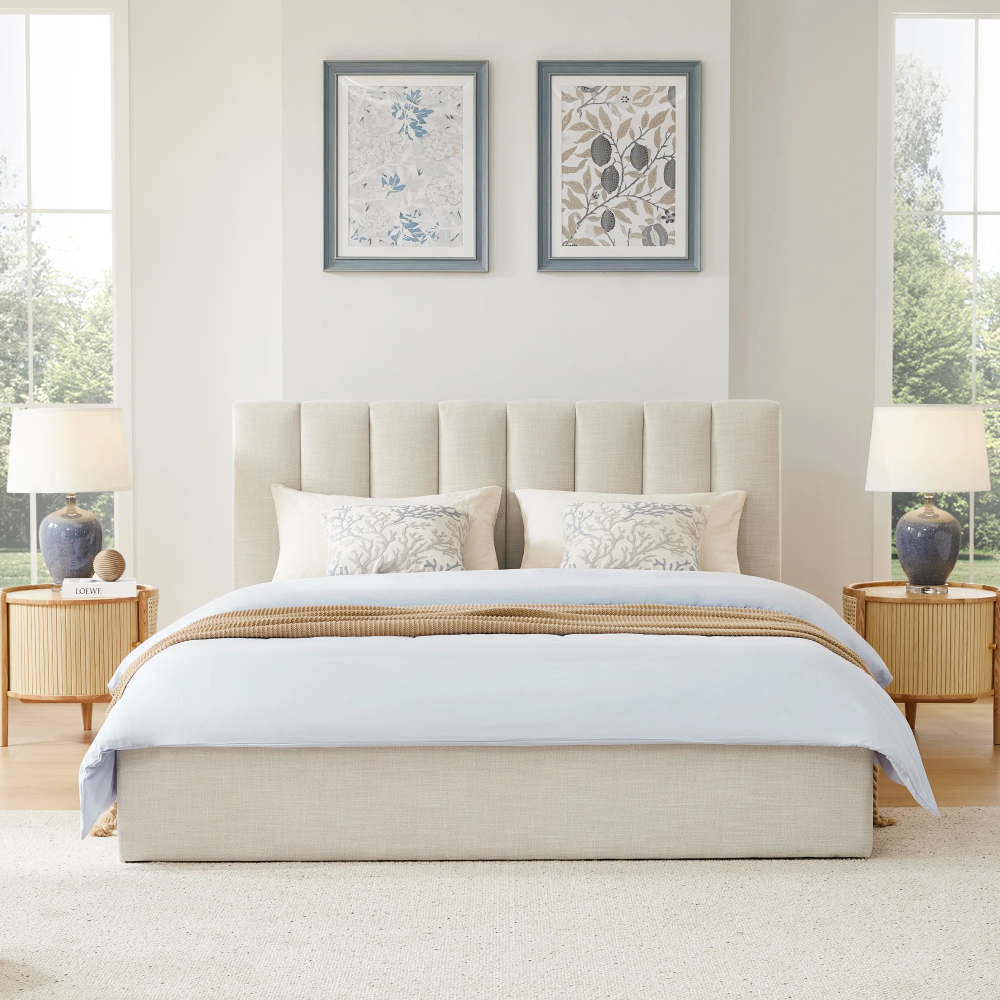 Delmar Upholstered Platform Bed | Wayfair North America