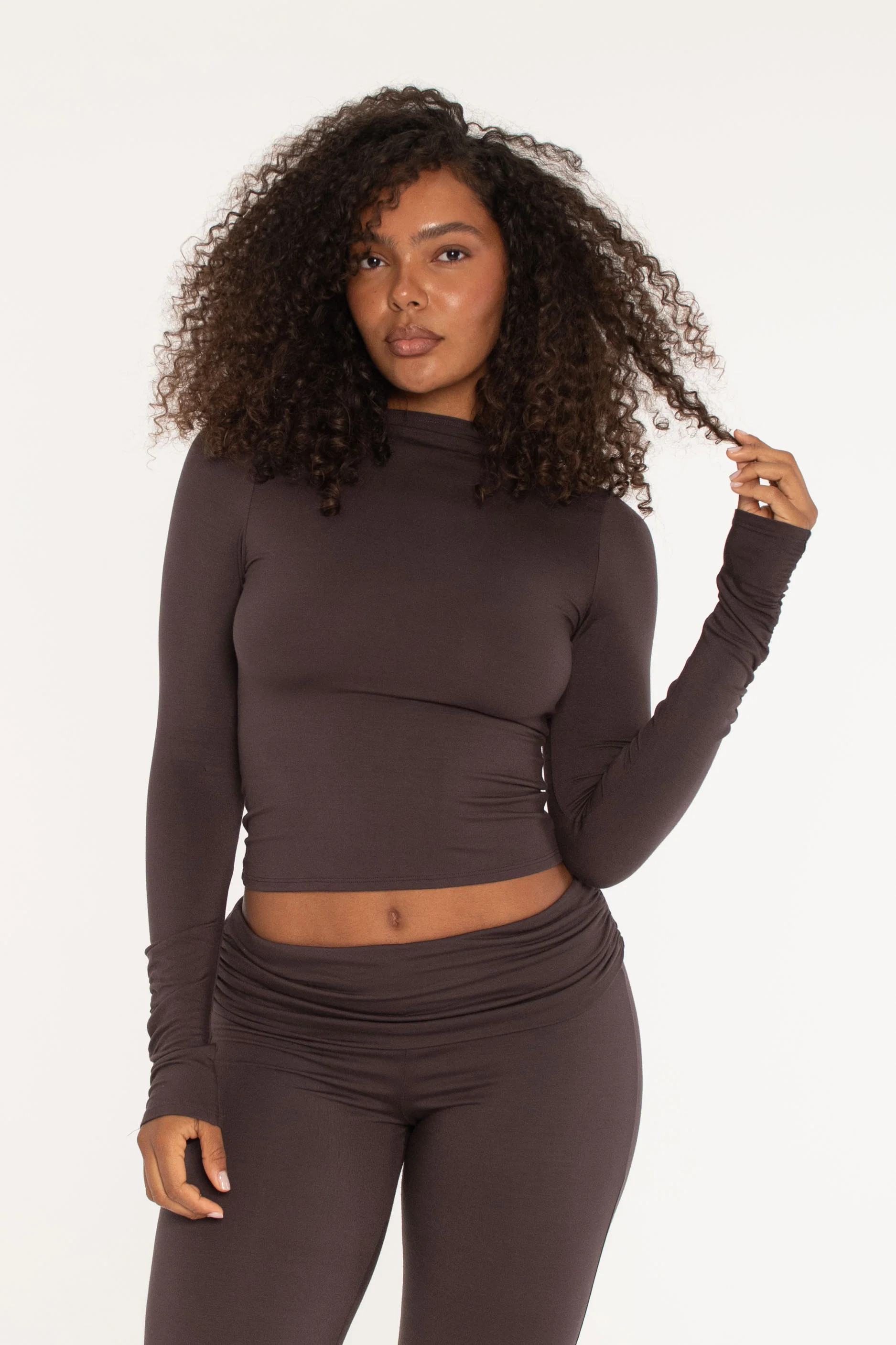 Boat Neck Long Sleeve - Espresso | FORM