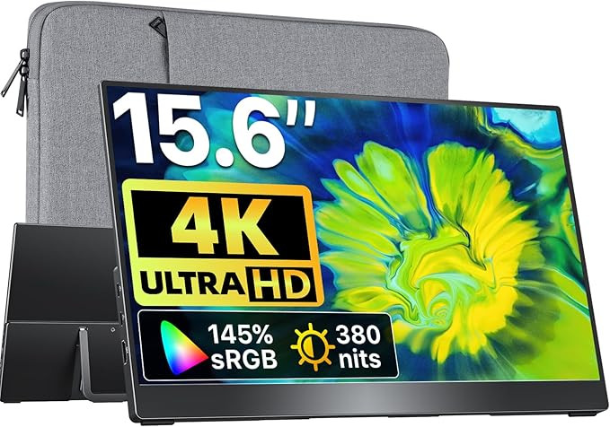 VisionOwl Portable Monitor for Laptop, IPS USB-C HDMI Travel Second Monitor for MacBook Pro Air, ... | Amazon (US)