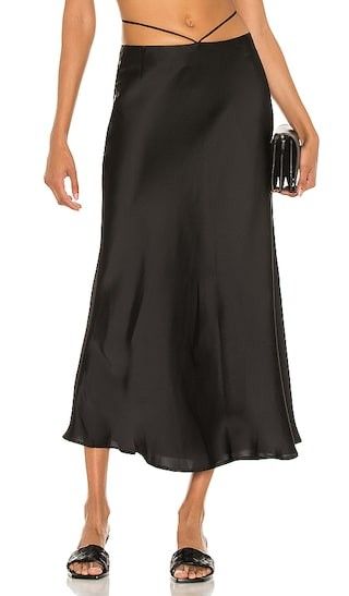 Romane Skirt in Black | Revolve Clothing (Global)