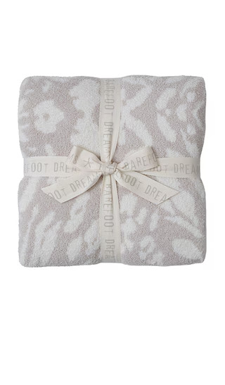 Barefoot Dreams CozyChic Fauna Leopard Throw in Light Grey. | Revolve Clothing (Global)