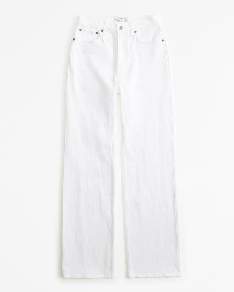 Women's Curve Love High Rise 90s Relaxed Jean | Women's Bottoms | Abercrombie.com | Abercrombie & Fitch (US)
