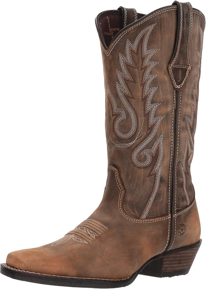 Durango Women's Dream Catcher Teal Western Boot Mid Calf | Amazon (US)