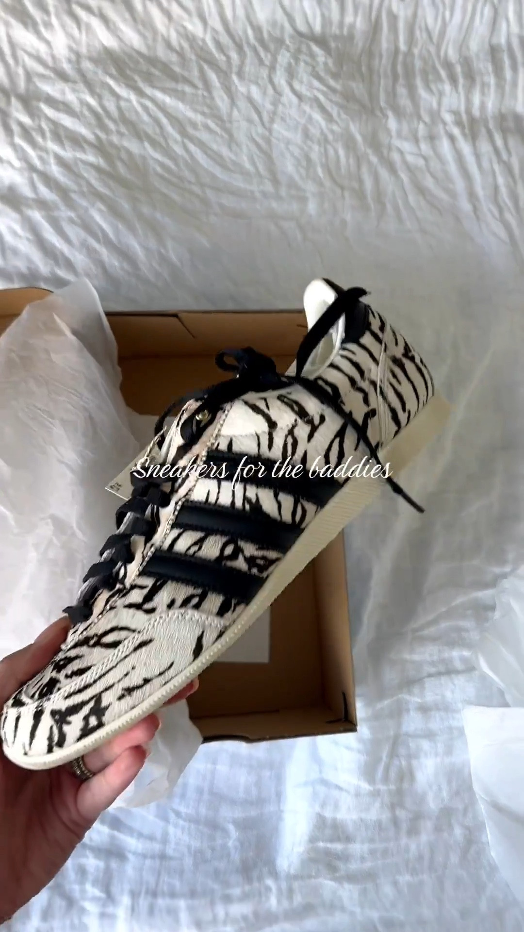 New adidas Japan sneakers in Zebra

#LTKNYFW #LTKgrwm #LTKootd