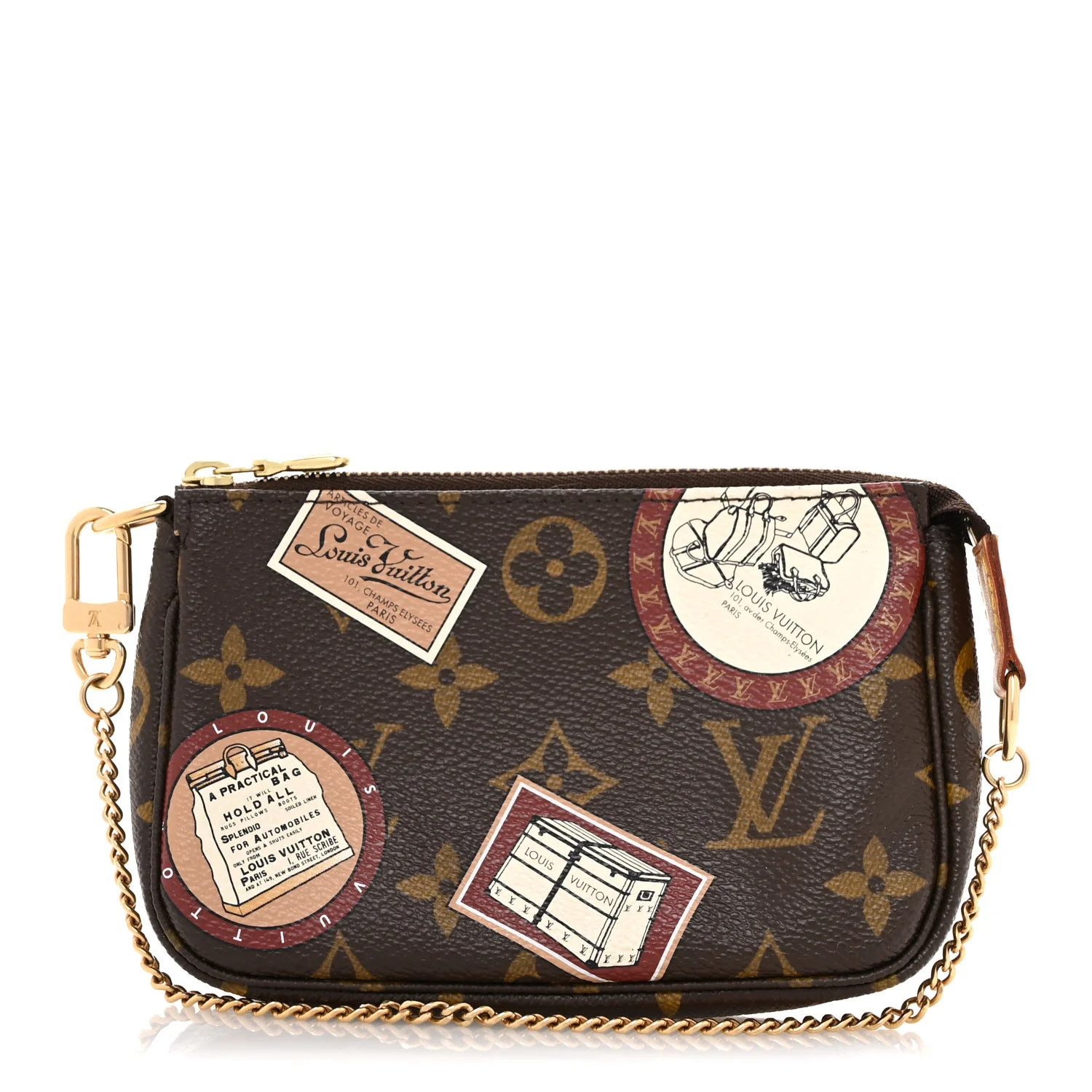 Monogram Patch Mini Pochette Accessories | FASHIONPHILE (US)