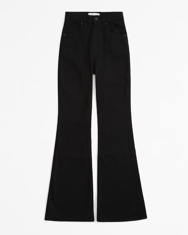 Ultra High Rise Stretch Flare Jean | Abercrombie & Fitch (US)