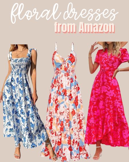 Summer floral dresses from Amazon
| amazon | floral dresses | sundress | amazon prime | bump fashion | maternity | gen x outfit | millennial outfit | outfit ideas | summer outfit | boho dress | boho style | summer outfit Inspo | summer dress | summer dresses | beach dress | travel dress | resort wear | resort dress | casual dresses | amazon dresses | amazon summer | amazon fashion | girly | cottage core | boho | amazon style | one shoulder | vacation | spring | summer | Memorial Day | vacation | resort outfit | cruise | beach outfit | beach fashion | mini dress | wedding guest | wedding guest dresses | boho | date night | 
#amazon #weddingguest #dress #dresses #summerdress#LTKstyletip #LTKtravel

#LTKWedding #LTKBump #LTKSeasonal