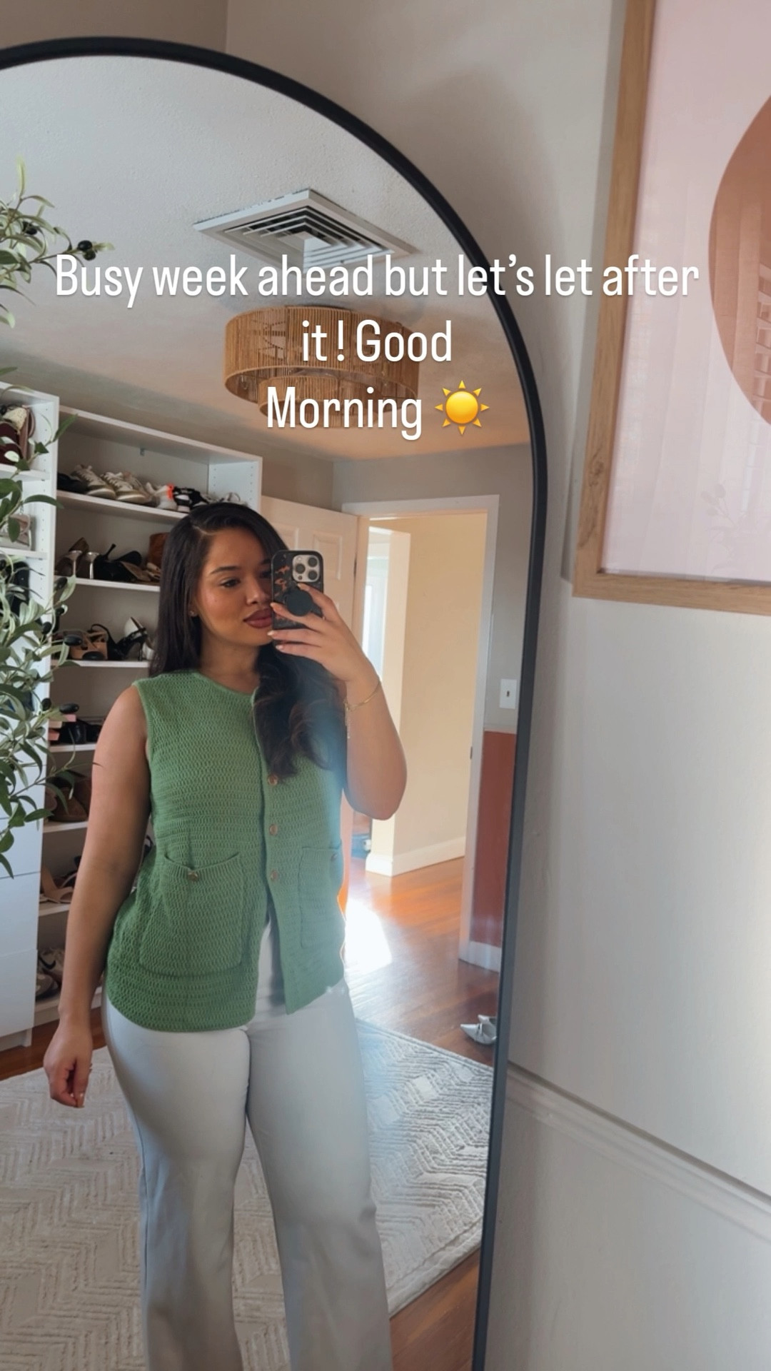 Busy week ahead but let’s let after it ! Good
Morning ☀️