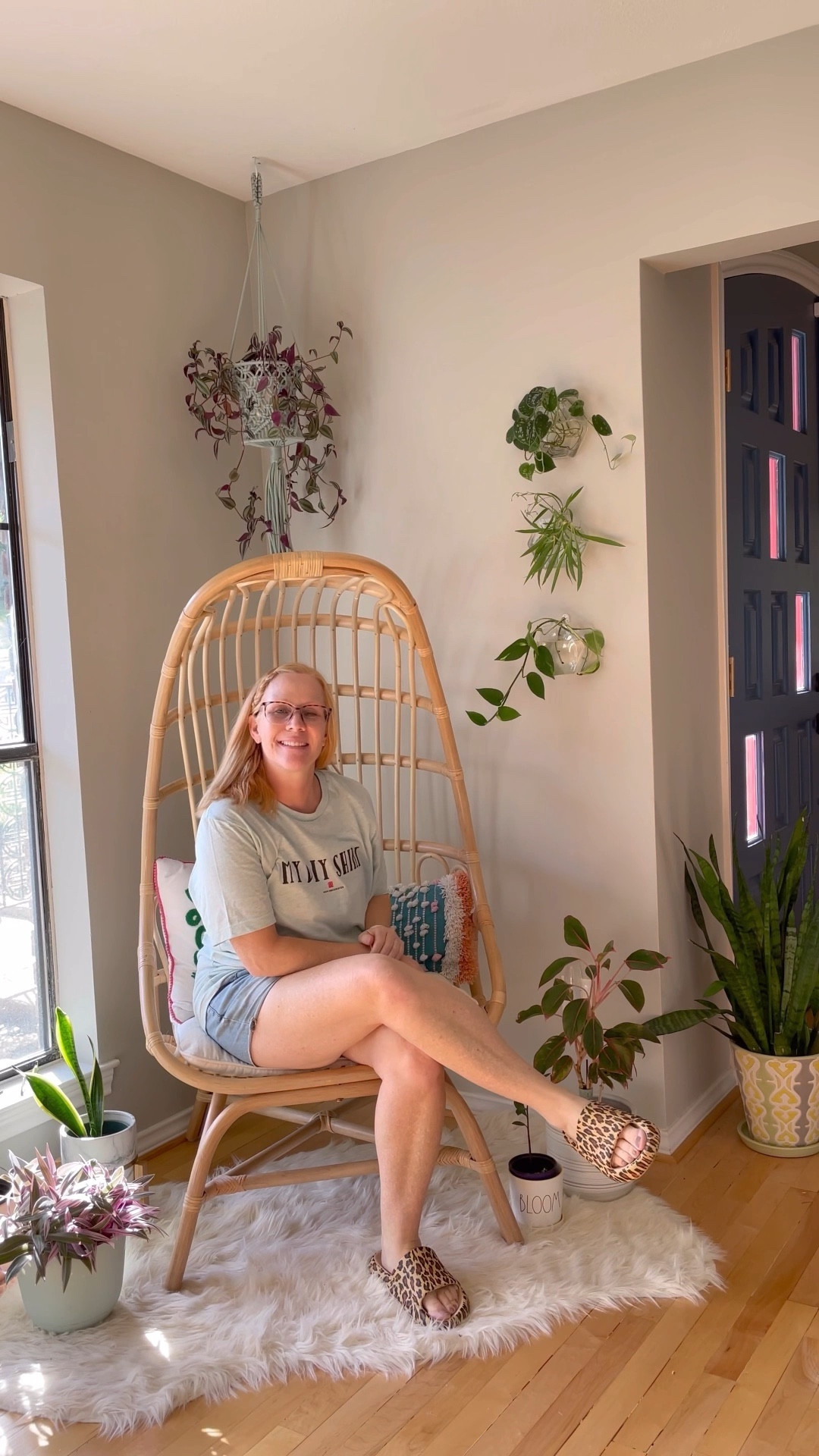 SALE ALERT! A fun little plant entryway decor. 
This chair is currently 50% off! I love these propagation stations for your wall. 

#LTKSale #LTKhome #LTKFind