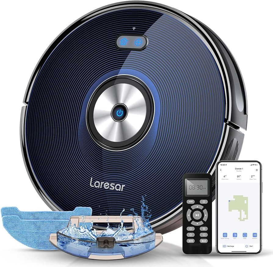 Laresar Robot Vacuums and Mop, 4000Pa Robot Mop with Smart Dynamic Navigation, 2.78" Super-Slim, ... | Amazon (CA)
