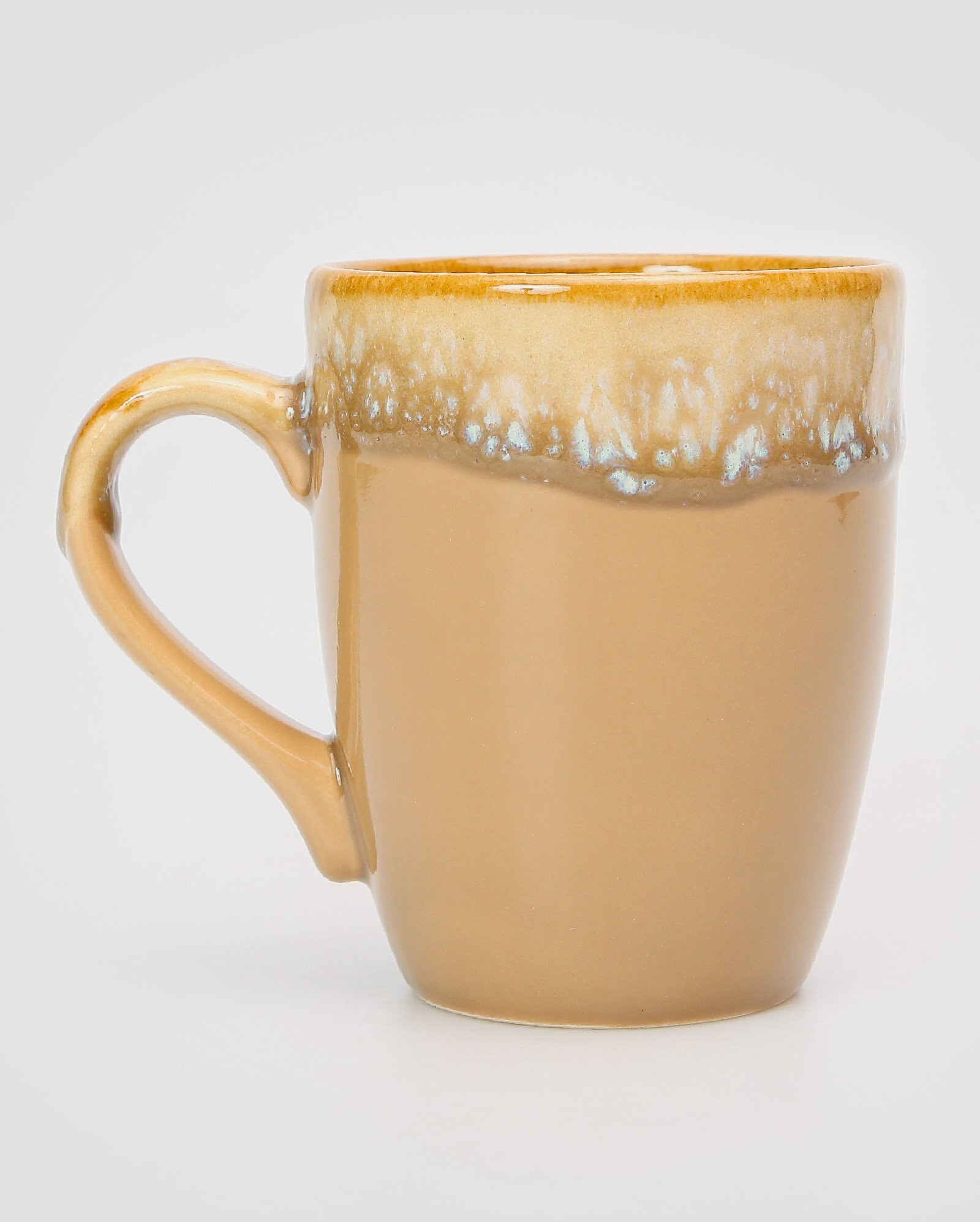 Caneca de cerâmica Gael 360ml bege | Casa Riachuelo | Riachuelo (BR)