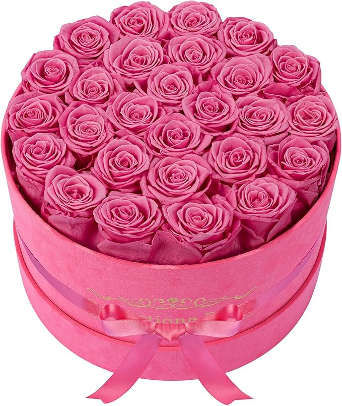 Perfectione Roses 27 Roses in a Box, Mothers Day Rose, Preserved Flowers for Her, Flowers for Del... | Amazon (US)