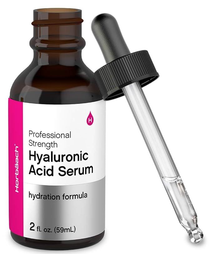 Horbaach Hyaluronic Acid Serum For Face | 2 oz | Paraben & SLS Free Moisturizer | Amazon (US)