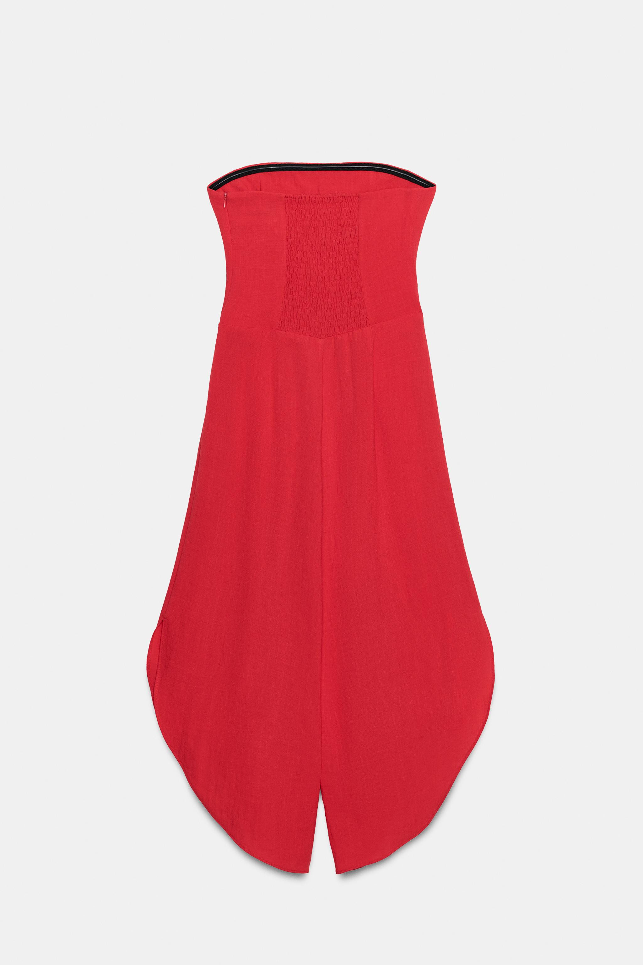 ASYMMETRICAL HEM JUMPSUIT | Zara UK