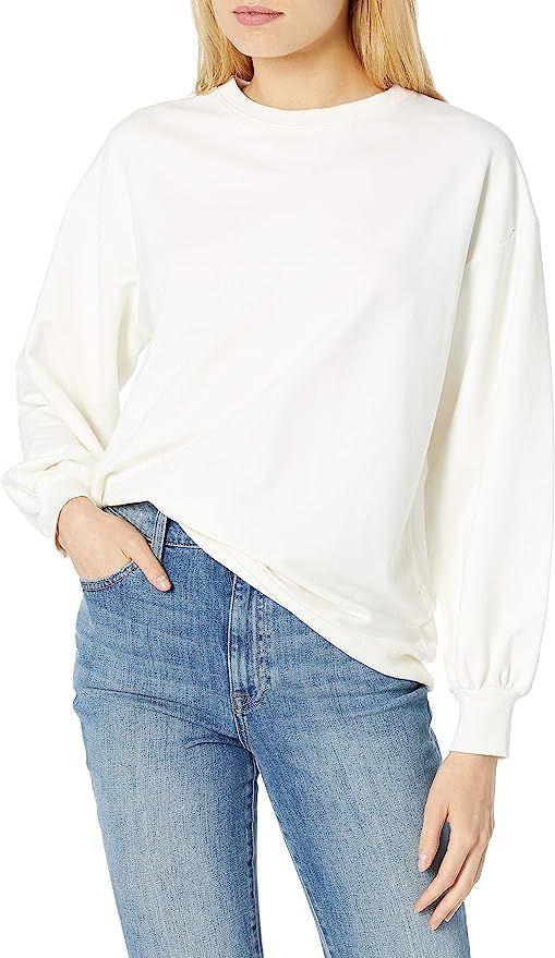 The Drop Women's Kiko Oversized Crewneck Sweatshirt | Amazon (US)
