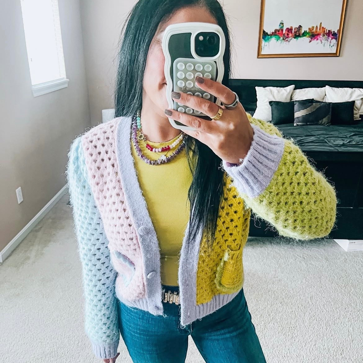 Happy sweaters
Beaded necklace
Rainbow sweater


#LTKdayinmylife #LTKgrwm #LTKootd