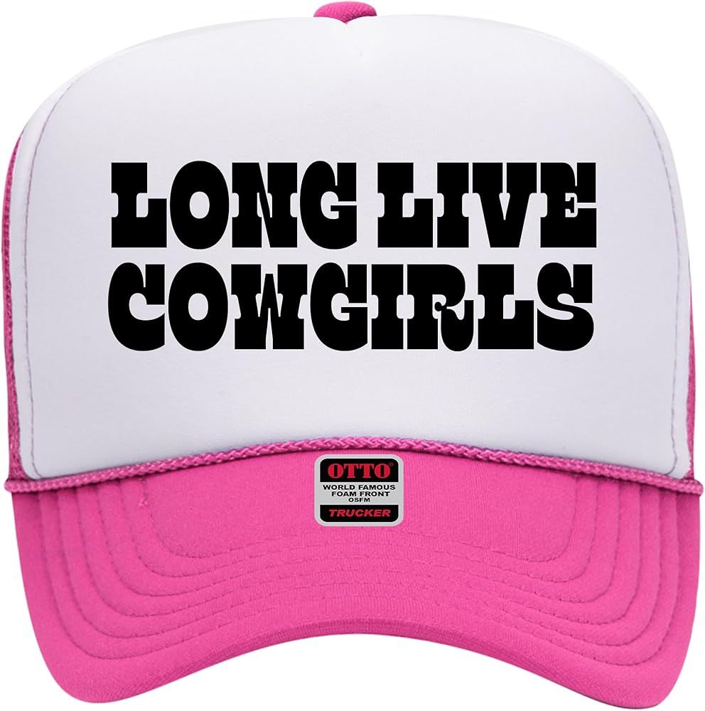 Long Live Cowgirls Trucker Hat - Trendy Vintage Funny Cute Cowboy Cowgirl Country Designer Camo T... | Amazon (US)