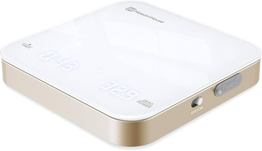 Rechargeable Mini Coffee Scale with Timer, Maestri House Espresso Scale, 2kg/0.1g Accurate Scale ... | Amazon (US)