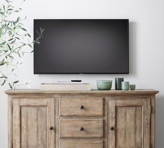 Modern Glass Candle - White Cedar & Tonka Bean | Pottery Barn (US)