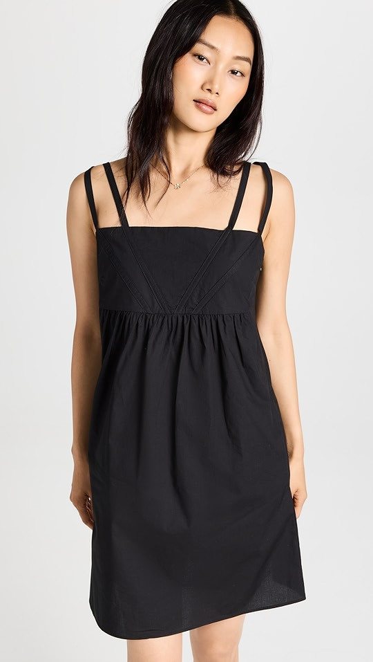 Jonguil Poplin Diagonal Strap Dress | Shopbop